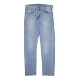 LEVI'S 521 Jeans Mens Blue Regular Straight Stone Wash W31 L31