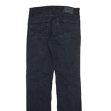 LEVI'S 511 Jeans Mens Black Slim Straight W29 L32