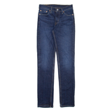 LEVI'S 511 Jeans Mens Blue Slim Straight W27 L31