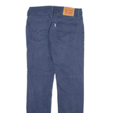 LEVI'S 511 Jeans Mens Blue Slim Straight W32 L34