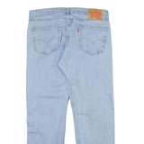 LEVI'S 505 Jeans Mens Blue Regular Straight W34 L30