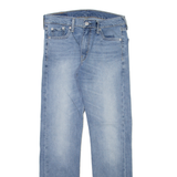 LEVI'S 513 Jeans Mens Blue Slim Straight Stone Wash W30 L32