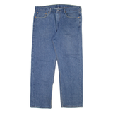 LEVI'S 505 Jeans Mens Blue Regular Straight W38 L30