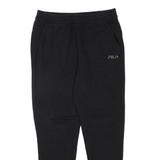 FILA Mens Joggers Black Tapered M W30 L30