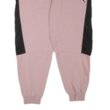 PUMA Womens Track Pants Pink Tapered XL W34 L28