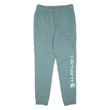 CARHARTT Mens Joggers Green Tapered S W30 L32