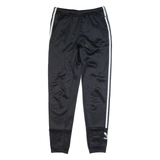 ADIDAS ORIGINALS Womens Track Pants Black Tapered UK 8 W27 L28