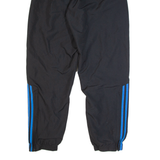 ADIDAS Mens Track Pants Black Tapered L W28 L30
