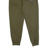 PUMA Mens Joggers Green Tapered S W26 L27