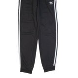 ADIDAS Mens Joggers Black Tapered S W24 L29