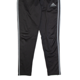 ADIDAS Mens Track Pants Black Tapered S W26 L29