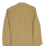 MELKA STATESMAN Mens Trench Coat Beige 90s L