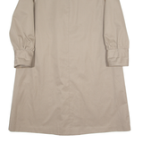 Womens Trench Coat Grey 90s M