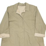 Mens Trench Coat Beige 90s L