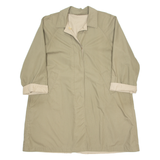 Mens Trench Coat Beige 90s L