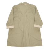 Mens Trench Coat Beige 90s L