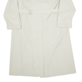 Belted Womens Trench Coat Cream 90s L