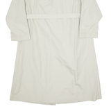 Belted Womens Trench Coat Cream 90s L