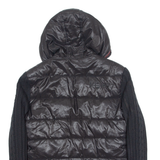 HELLY HANSEN Insulated Womens Puffer Coat Black Hooded M