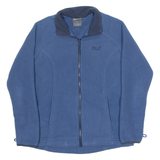 JACK WOLFSKIN Womens Fleece Jacket Blue S