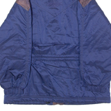 STORY Womens Jacket Blue 90s Colourblock UK 14