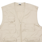SOL'S Utility Mens Gilet Beige Twill XL