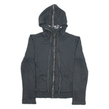 JUCY COUTURE Womens Black Hoodie Full Zip S