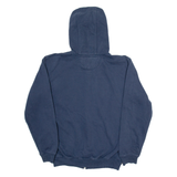 CARHARTT Rexroth Farms Mens Blue Hoodie Full Zip S