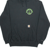 CARHARTT Harbor Foam Inc Mens Black Hoodie S