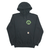CARHARTT Harbor Foam Inc Mens Black Hoodie S