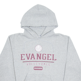 CHAMPION Evangel Volleyball Crusaders Womens Grey Hoodie USA M