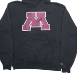 CHAMPION Mens Black Hoodie M