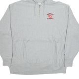 CHAMPION Dayton Flyers Mens Grey Hoodie USA 2XL
