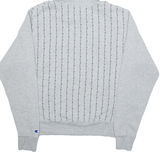 CHAMPION Mens Grey Hoodie S