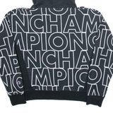 CHAMPION Womens Black Hoodie S