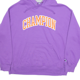 CHAMPION Womens Pink Hoodie XL