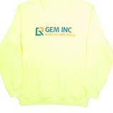 CARHARTT GEM INC Workwear Mens Yellow Hoodie L