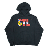 CHAMPION STL Mens Black Hoodie L