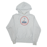 CHAMPION USA Field Hockey Mens Grey Hoodie USA S