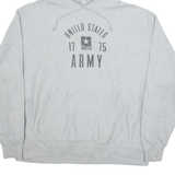 CARHARTT United States Army Mens Grey Hoodie USA 2XL