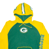 REEBOK Green Bay Packers Mens Green Hoodie USA L