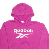 REEBOK Womens Purple Hoodie M