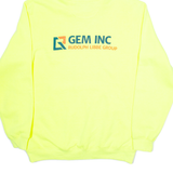 CARHARTT GEM INC Loose Fit Mens Yellow Hoodie L