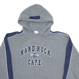HARD ROCK CAFE Mens Grey Hoodie L