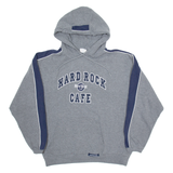 HARD ROCK CAFE Mens Grey Hoodie L