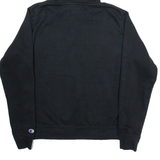CHAMPION Mens Black Hoodie M
