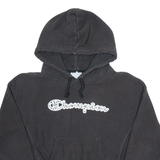 CHAMPION Womens Black Hoodie S