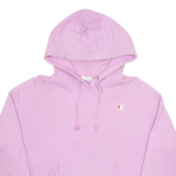 CHAMPION Mens Purple Hoodie L