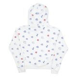 CHAMPION Mens White Hoodie S