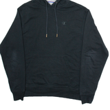 CHAMPION Mens Black Hoodie M